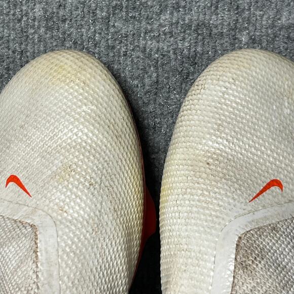 Nike Vapor Edge Pro 360 AO8277-104 Mens US 14 Shoes White Orange Football Cleats main image 4